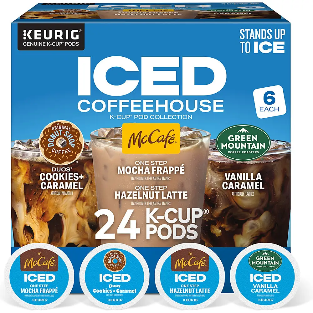 Keurig ICED Coffee Collection - Keurig K-Cup Pods - Iced Coffee - Iced Coffee Flavors - Coffee Collection - Variety Pack