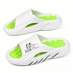 Men's EVA Thick Sole Massage Slippers Non-Slip Beach Casual Fathers Day Shoes