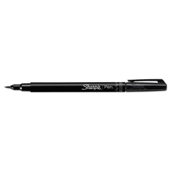 Sanford SAN2011280 Brush Pens - Fine Tip Pen, Smooth Brush Tip, Black Bright Writing Ink, Quick-Dry, Smear-Resistant, Fade-Resistant, Flexible Office Stationery Writing Tool for General Artsy Types (Hand Lettering, Journaling), Quick-Dry Ink