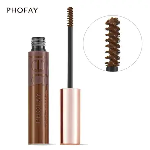 PHOFAY Tinted Eyebrow Mascara,Tinted Brow Gel Makeup Smooth