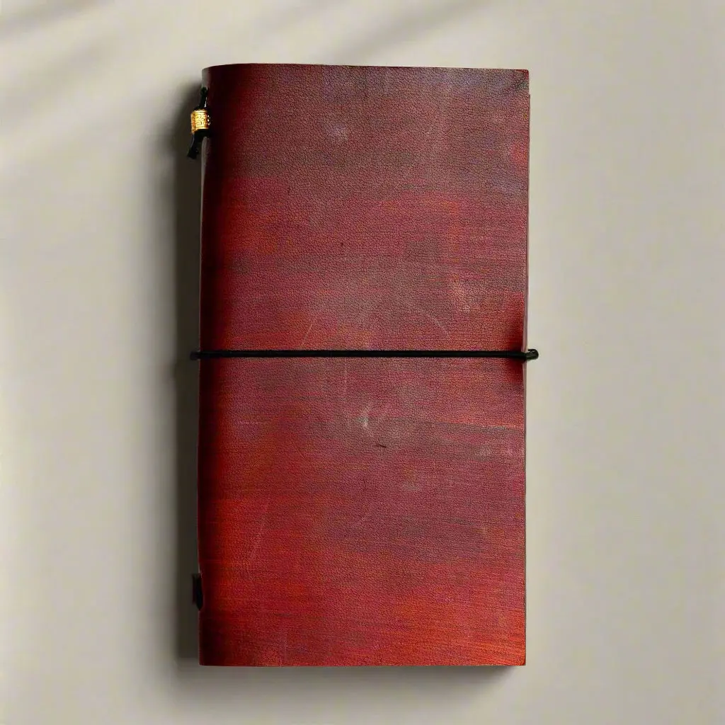 Plain Leather Traveler's Notebook | Handmade & Refillable