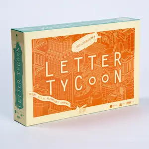 Letter Tycoon: Mensa Select Word-Building Strategy Game for Families and Friends, Ages 10+, 2-5 Players