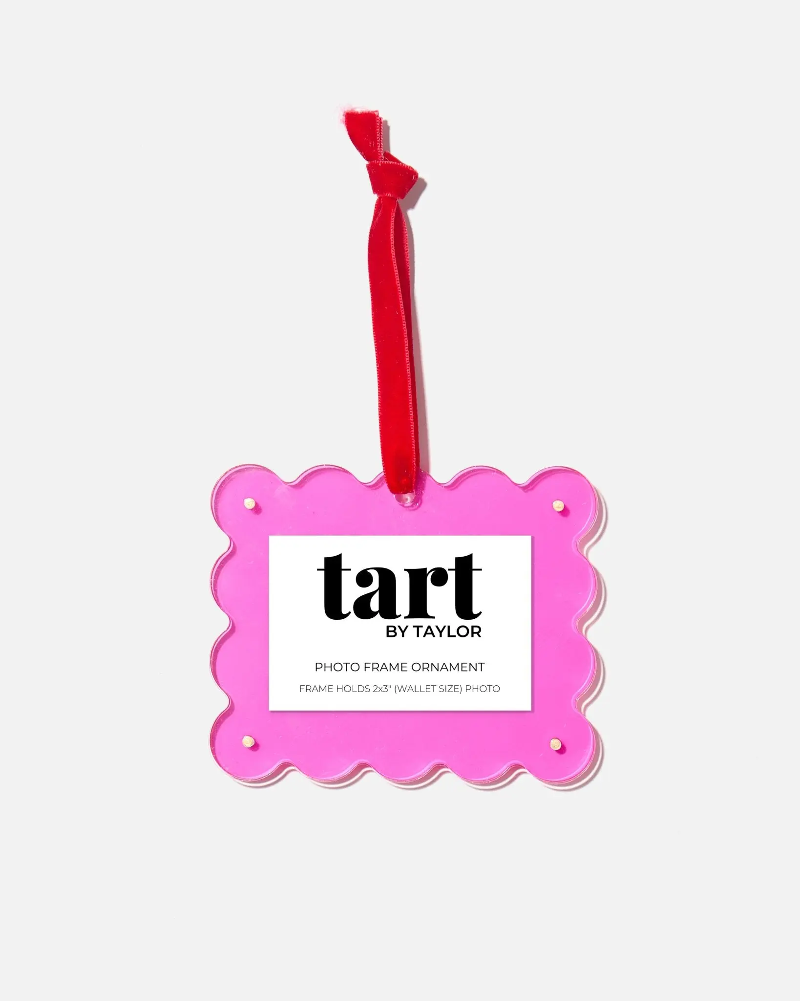 Hot Pink Frame Ornament Hot Pink Frame Ornament