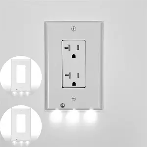 5-Pack Outlet Cover with Built-In LED Night Light