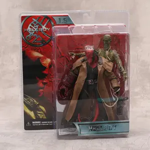 Mezco Toyz Hellboy 1.5 W/ Ivan Corpse & Gun Collectible Action Figure Model Toy