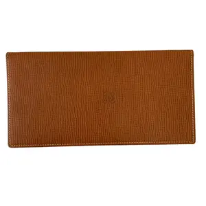 Pre-owned Loewe Wallet Small Leather Goods brown leather unisex card holder authentic with COA