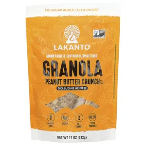 Lakanto Granola, Peanut Butter Crunch , 11 oz (312 g)