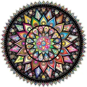 Mandala  Painting Kits AB  Art Kits for Adults Beginner 5D Full Drill Round  Dots Painting with   11.8x11.8inch/30x30cm
