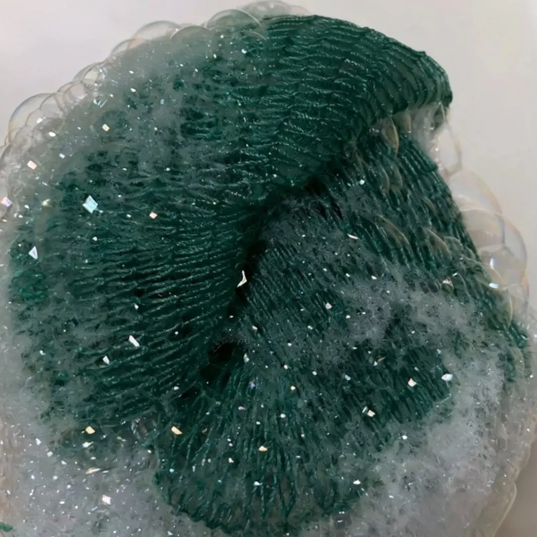 African Exfoliating Net Sponge Bundle, Ethically Sourced from Nigeria ...