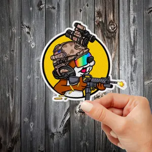 Shooter sticker