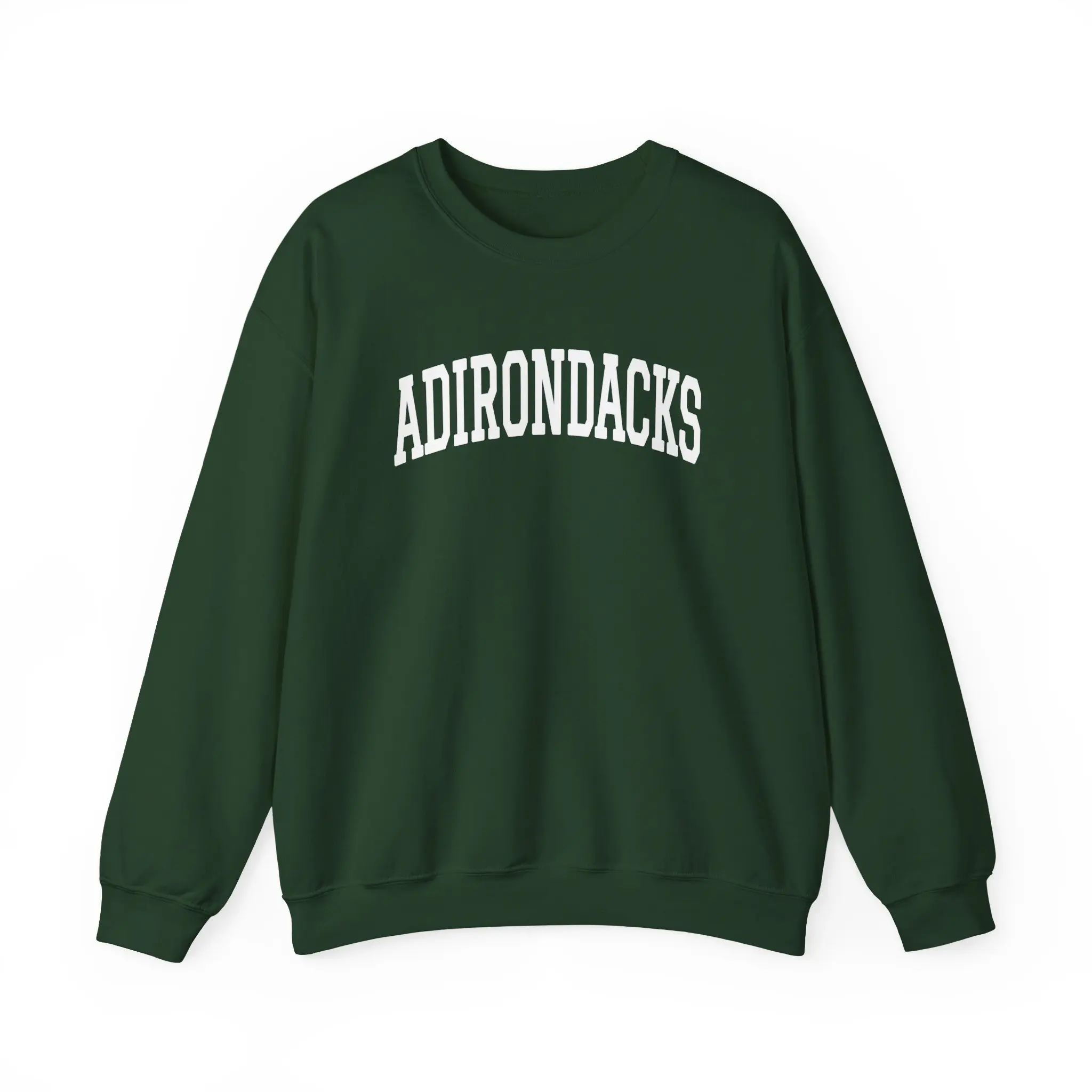 Adirondacks Wilderness Sweatshirt, Collegiate Style Crewneck, Outdoor Lover Gift, Christmas Gift