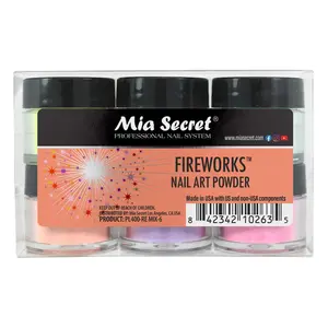 Firework Nail Art Powder Collection (6PC)