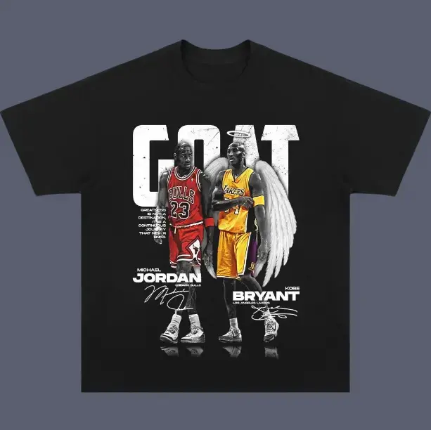 Goat JORDAN KOBE  Tee, JORDAN KOBE T-Shirt, Unisex Basketball Shirt, Graphic Tees  Menswear Womenswear Streetwear
