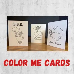 Color Me Greeting Cards