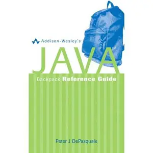 USED-Addison-Wesley's Java Backpack Reference Guide by DePasquale, Peter (Paperback)