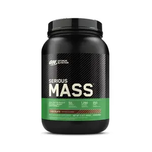 Optimum Nutrition Serious Mass Chocolate Dietary  Protein Supplement, 3 lb