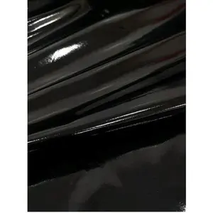 Black Glossy Stretch Patent Leather/Latex