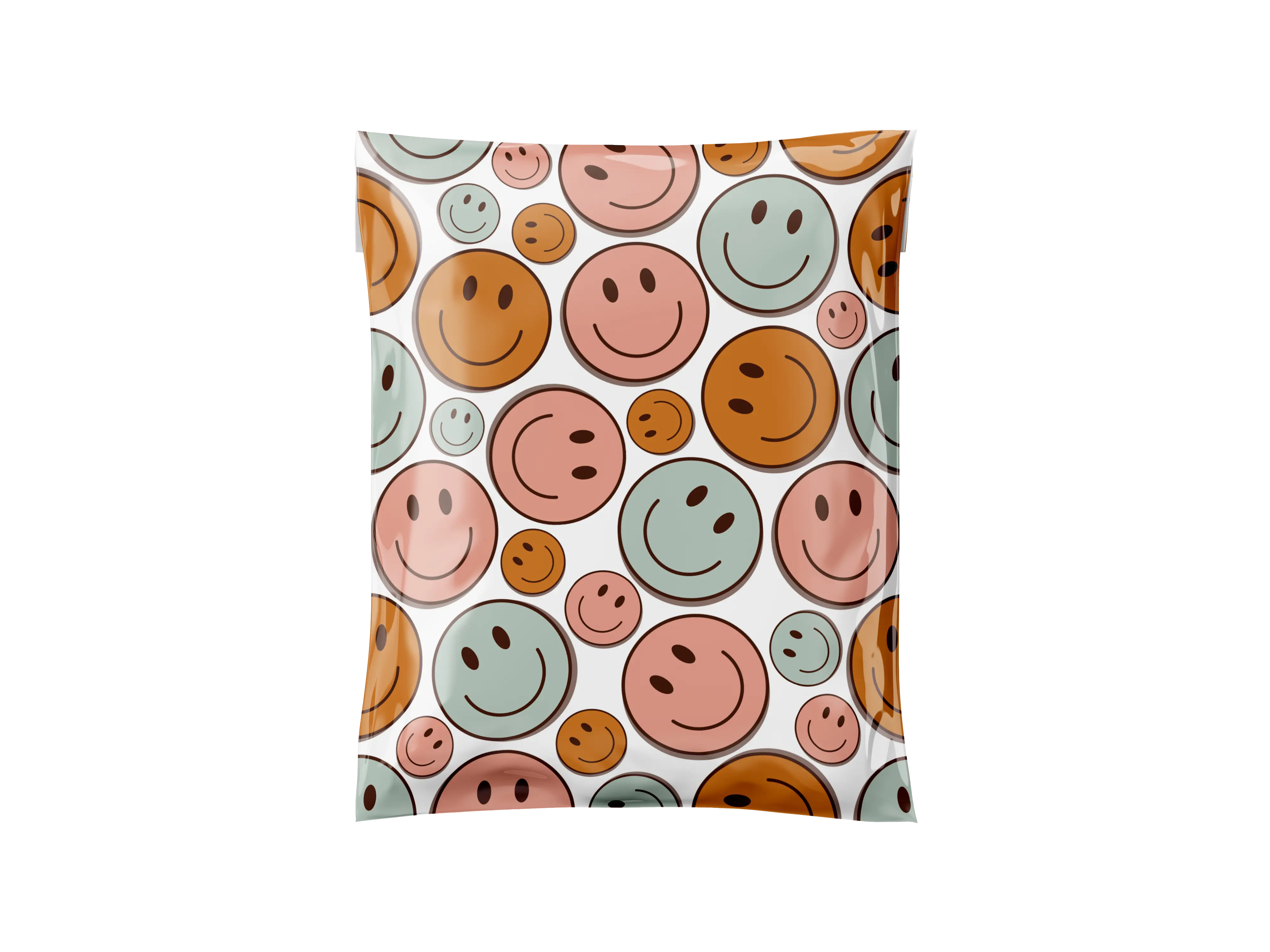10x13 HAPPY SMILEY POLY MAILER