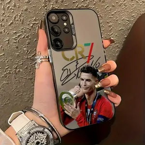 The C-Cr7-R-Ronaldo Phone Case Is Suitable for Samsung for galaxy S25, S24, S23, S22, S21, S20 FE Ultra Plus 4G And 5G, And It Has a Shockproof Matte Back