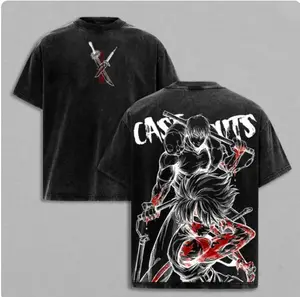 Maki Zenin x Toji Fushiguro Tee Washed – Jujutsu Kaisen Vintage Washed Heavy Cotton Oversized Anime Manga T-Shirt & Hoodie, Double Printed Dark Aesthetic Graphic, Heavenly Restriction Power Edition, Retro Unisex Streetwear JJK Merch