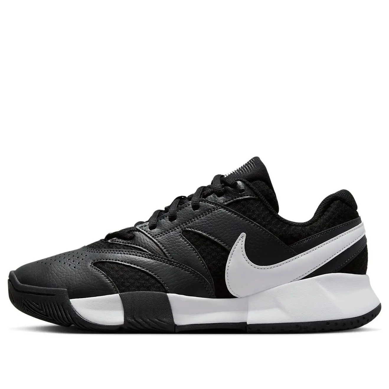 (WMNS) Nike Court Lite 4 'Black White' FD6575-001