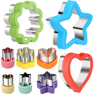 Shapes Set Different Sizes Cookie Cutters Set Fruit Cookie Pastry  Mold