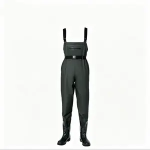Waders - Stockingfoot.Waterproof Unisex Stockingfoot Waders, Thickened Insulated Full Body Bib Overalls, Breathable Rain Pants for Fishing, Hunting, Wading and Farming