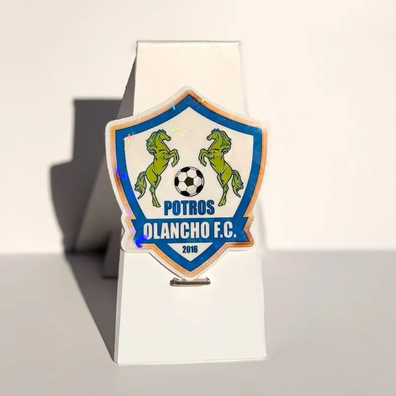 Potros Olancho Sticker - 2016 Edition with Green Horses and Soccer Ball Design