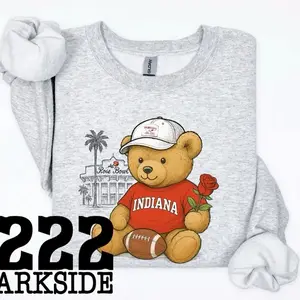 Indiana Rose Bowl Shirts 25-26 Pasadena California 222 Parkside Ash Grey Unisex Tee Long Sleeve Sweatshirt & Hoodie