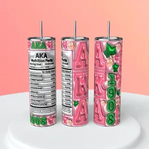 Alpha Kappa Alpha AKA Stylish Tumbler Cup - Drinkware