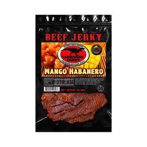 Mango Habanero Beef Jerky - Sweet Snack with Chilli, Ideal for Savory Lovers