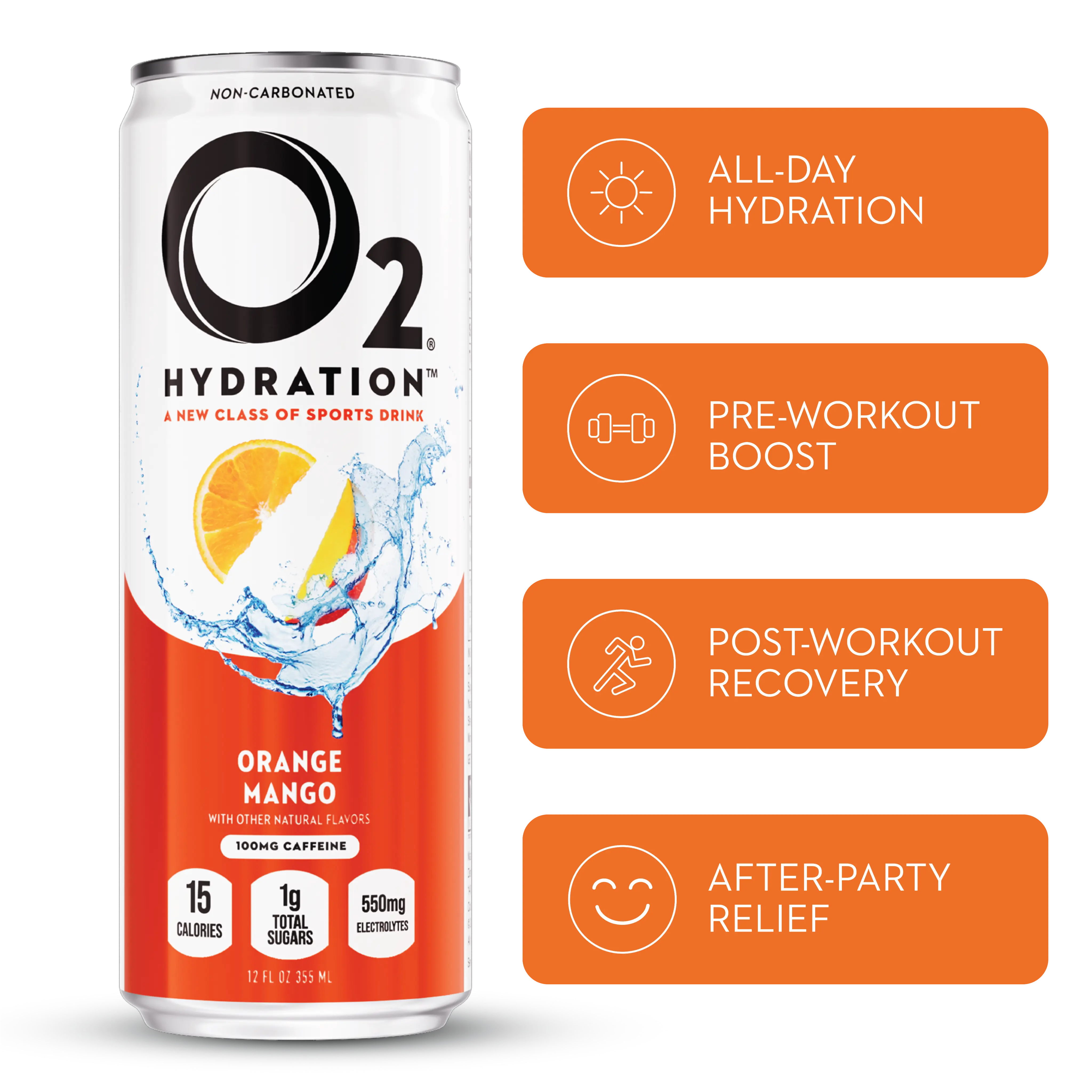 O2 Hydration Drink with Orange Mango flavor - TikTok Shop