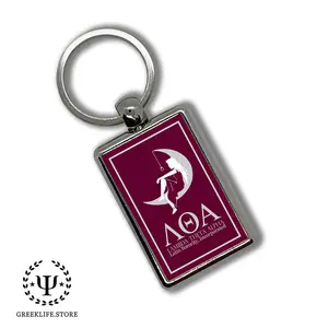 Lambda Theta Alpha Keychain Rectangular