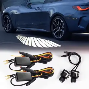 Side Rearview Mirror Welcome Light, Angel Wing LED Projector, 3D Ultra High Definition Projection, Suitable For Sedans, SUVs, Commercial Vehicles, Car Ambient Lighting, Car Decorative Light, Auto Decorative Light