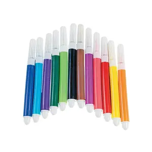 3 1/2" 12-Color Mini Plastic Marker Sets - 12 Boxes