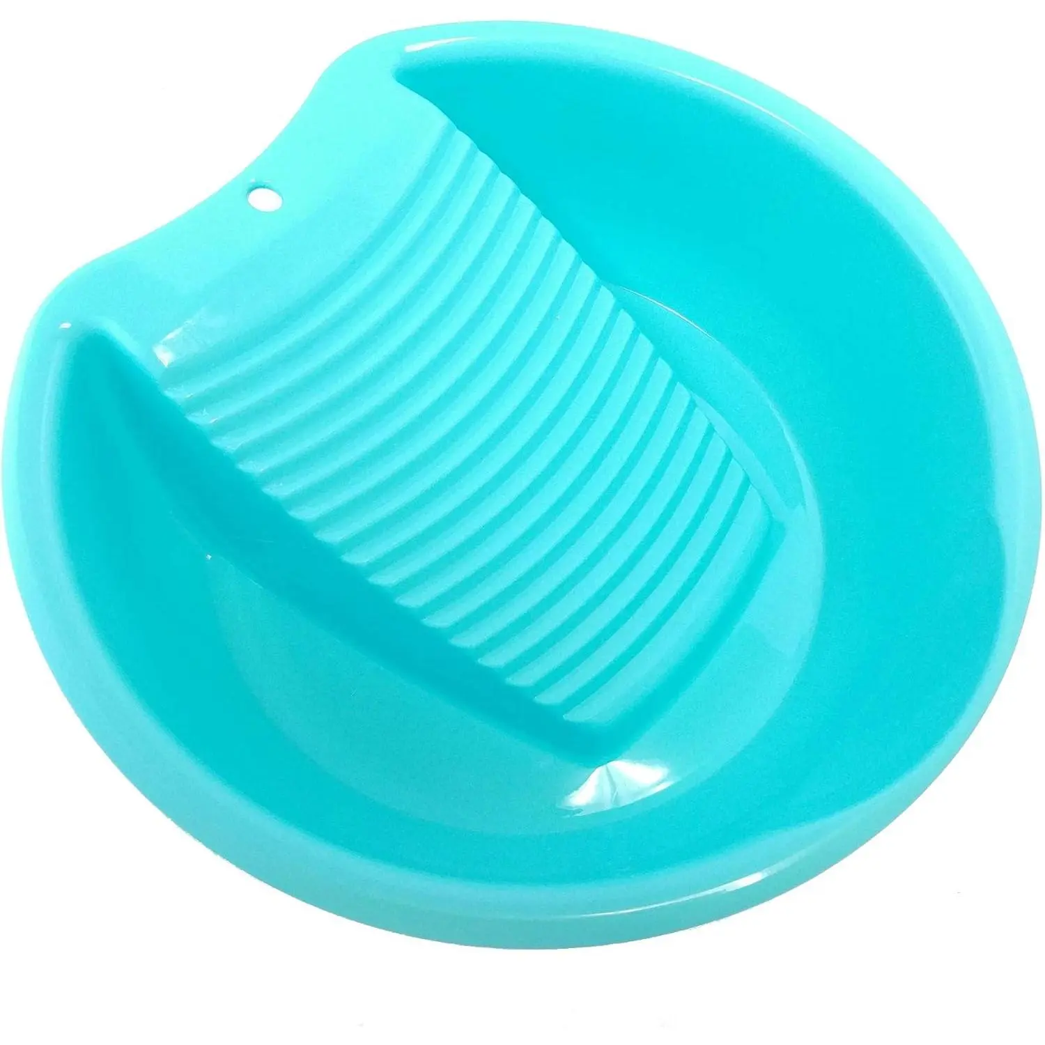 Blue Washboard Basin, Home Goods Laundry Tool Accessory for Laundry Room Household Tasks, Hand Washing Clothes & Small Delicate Articles