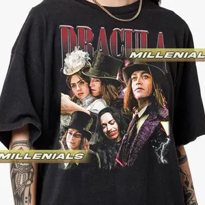 Limited Dracula Movie 2025 Shirt, A Love Tale, Vintage Horror Graphic Tee, Unisex Shirt O6T