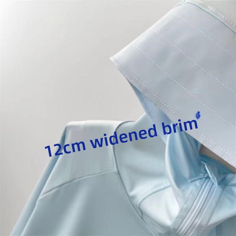 2026 Summer Women's High-End Ice Silk Sun Protection Jacket, UV Protection Breathable Lightweight Outdoor Coat