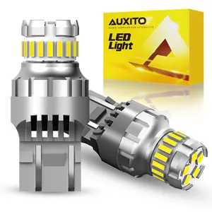 AUXITO 7443/7440 3157/3156 1157/2357 1156/7506 912/921 LED Bulbs for Backup Reverse Light Bulbs,6000K White,2800LM 300% Brighter,Directly replaces OEM halogen bulbs, for Reverse Back Up Lights, Tail Brake Signal Parking Lights, Pack of 2