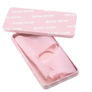 Skin Gym Eco-Friendly 100% Silicone Reusable Face Mask for Comfortable Skincare - Soft Pink Facial Mask Supercharges Your Skincare Routine