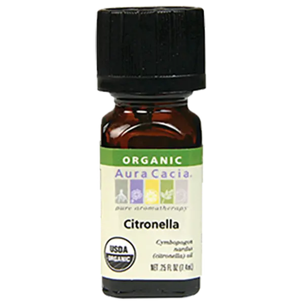 Citronella Organic Essential Oil .25 oz