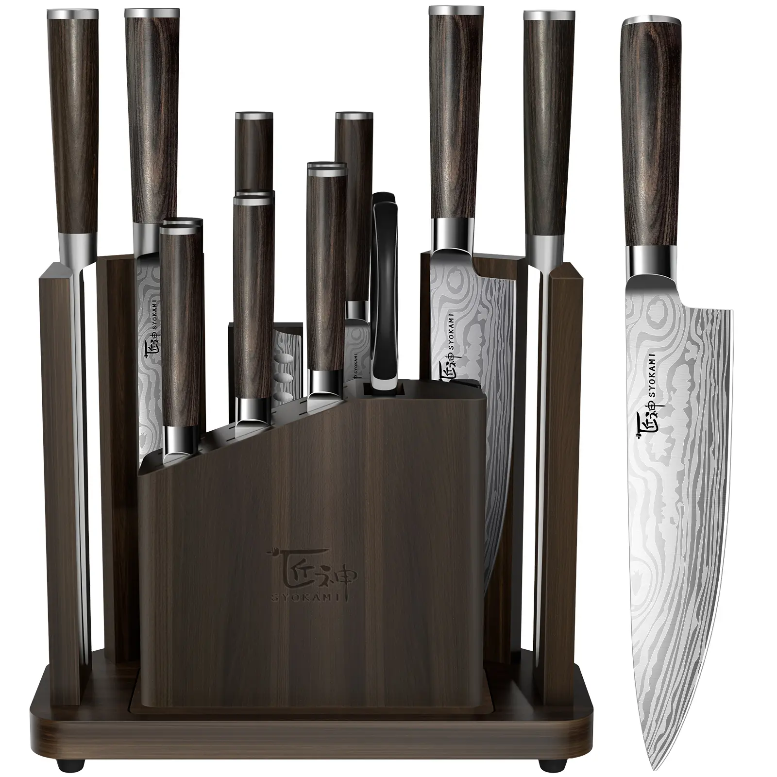 15-Piece Kitchen Knife Set