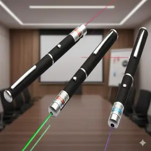 500m Remote Laser Pointer Red Green Blue Purple Powerful Beam Stargazing Cat Dog Toy Safe Anti Slip Design Outdoor Presentation Teaching Pen Bright Handheld Class Speaker Tool