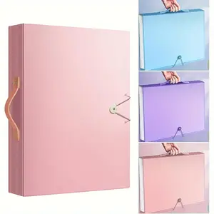 A3 Diamond Painting Storage Book for Crafts & Art Storage Folder with Clear Pages