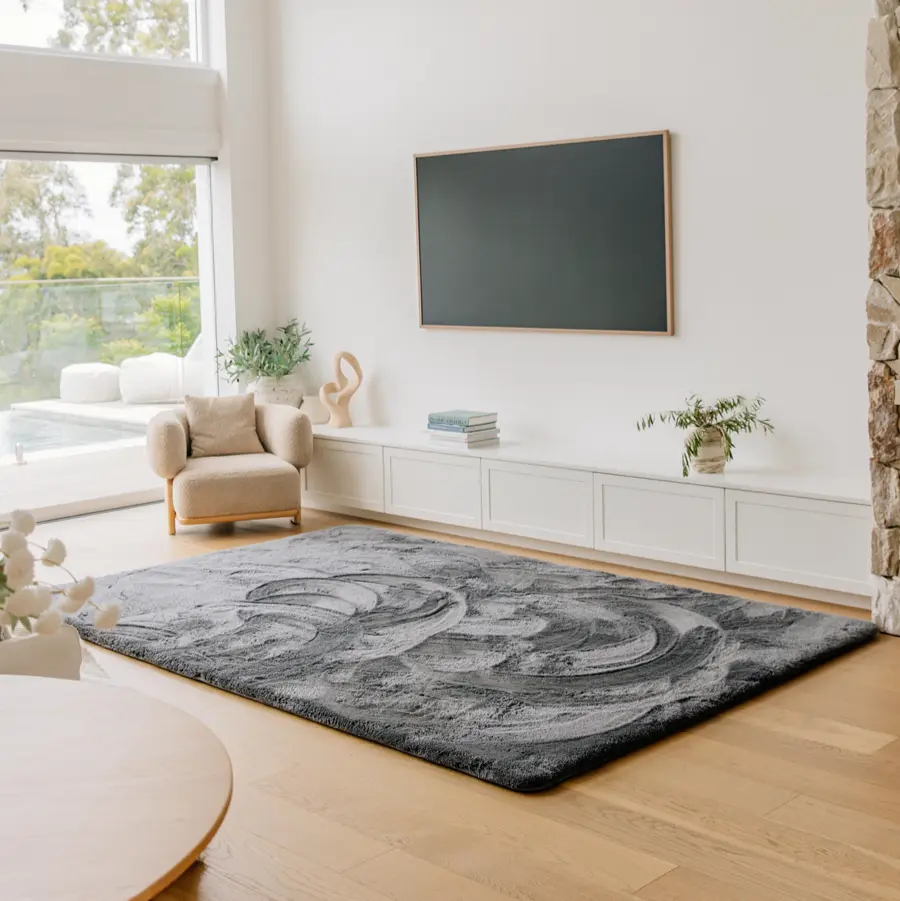 Shaggy Relax Mat - 1.4" Thick Foam Base