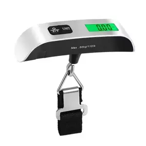 Portable Digital Luggage Scale – 50kg / 110lb LCD Travel Weight Checker