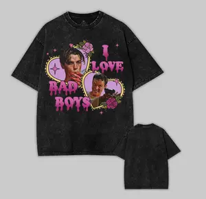 I love Bad Boys Scream Shirt, Billy Loomis, Stu Macher, Favorite Scary Movie Shirts, Love Bad Boys Clipart, Halloween Retro 90s T-Shirts