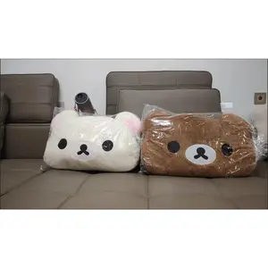 40/60cm Hot Kawaii Rilakkuma Plush Warm Hand Pillow Cartoon Bear Peluche Stuffed Toys Soft Cushion Girls Birthday Gifts
