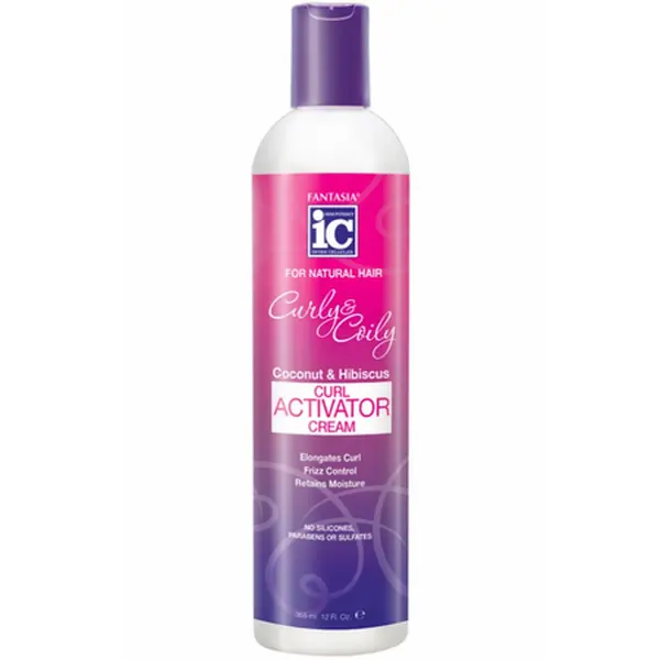 FANTASIA CURLY & COILY ‣ CURL ACTIVATOR CREAM 12.5 OZ.