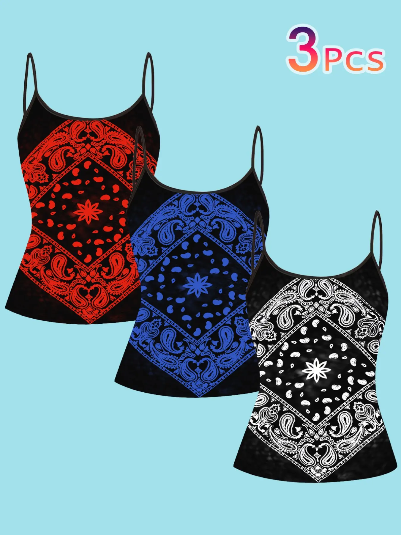 Women's Casual Slim Fit Strapless Top, Sleeveless, All-Season Fashionable Print Design, Perfect for Everyday Wear & Stylish, Boho Style Camisole, Boho Bohemian Sleeveless, Boho Fitted Sleeveless, Camisole Tops